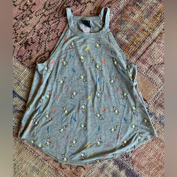 Modern lux unicorns and lightning tank top size small - Picture 1 of 3